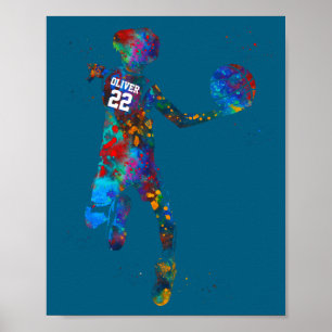 Shirt Basketball Player 1 Poster
