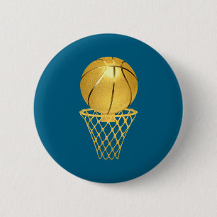 Shirt Basketball Playerrophy Game Coach Sports 6 Cm Round Badge