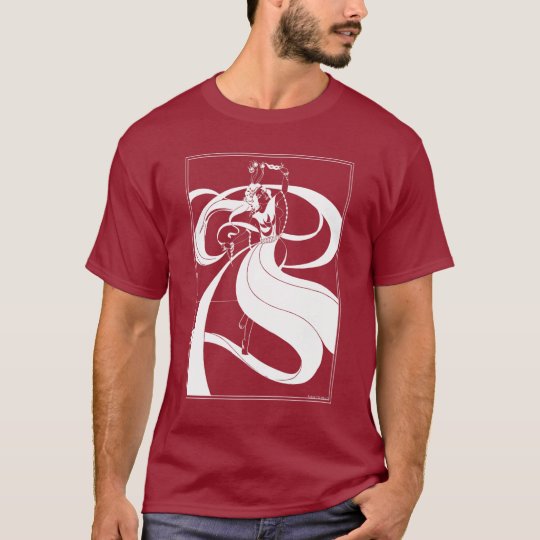 Shirt: Beardsley Illustration T-Shirt