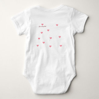 Shirt body for Christmas baby