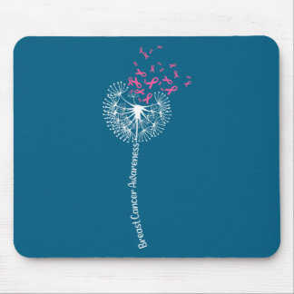 Shirt Breast Cancer Awareness Flower Pink Mouse Mat