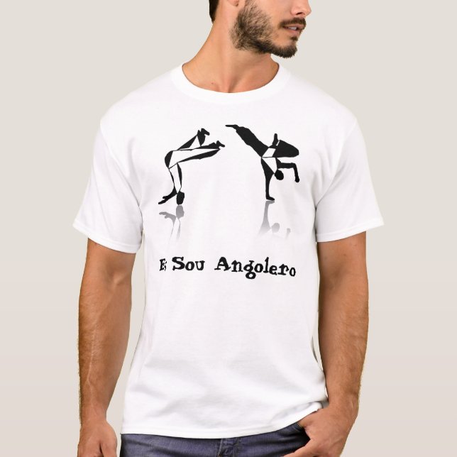 Shirt capoeira meu amor angola (Front)