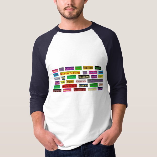 shirt Capoeira techniques (Front)