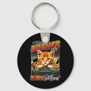 Shirt Cat Gaming Shirt Men Boys Video Game & C Key Ring