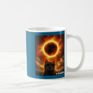 Shirt Cat Sunglasses Selfie Total Solar Coffee Mug