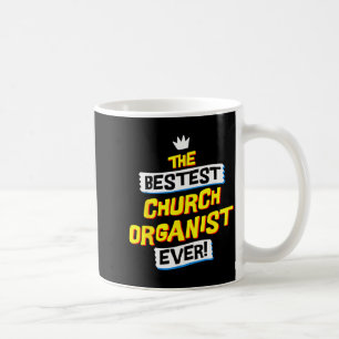 Shirt Church Organist Music Job Occupation Coffee Mug