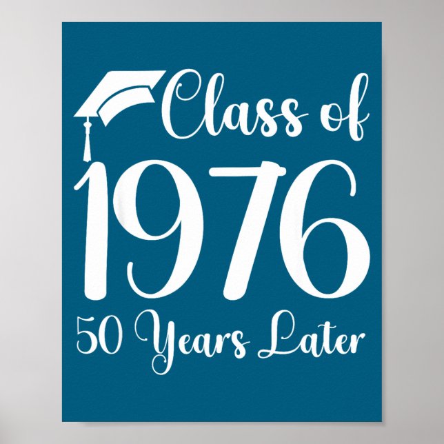 Shirt Class Reunion 1976 50 Later Poster (Front)