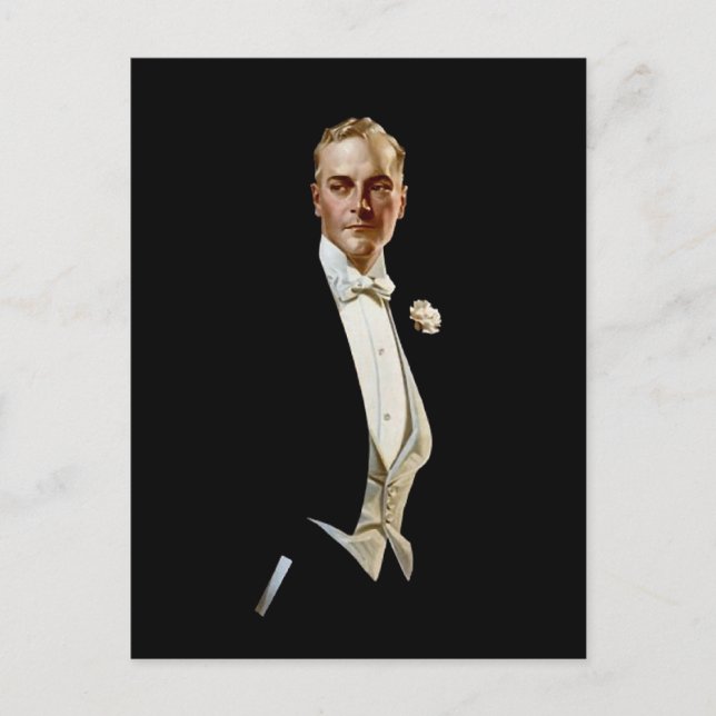 Shirt Collar Ad by Leyendecker Postcard (Front)