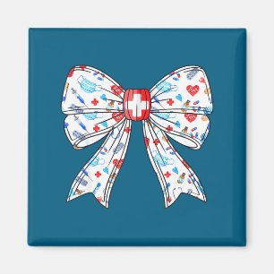 Shirt Coquette Bow Nurse Registered Nurse Magnet