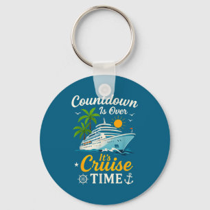Shirt Countdown Cruise Time Cruise Ship Key Ring