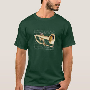 Shirt (dark). Flugelhorn. Pick your colour