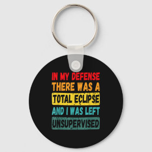 Shirt Defense There Total Eclipse Solar Key Ring