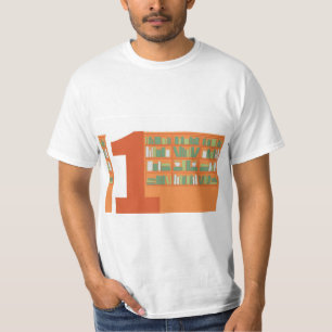shirt designed for university students featur n on