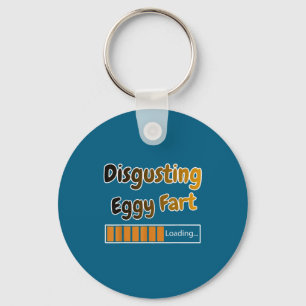 Shirt Disgusting Eggy Fart Loading Joke Key Ring