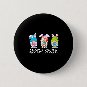 Shirt Easter Squad Gnomes Eggs Bunny 6 Cm Round Badge