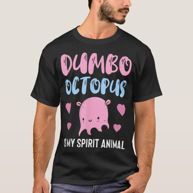 Shirt For Dumbo Couple | Octopus Design | Couple G (Front)