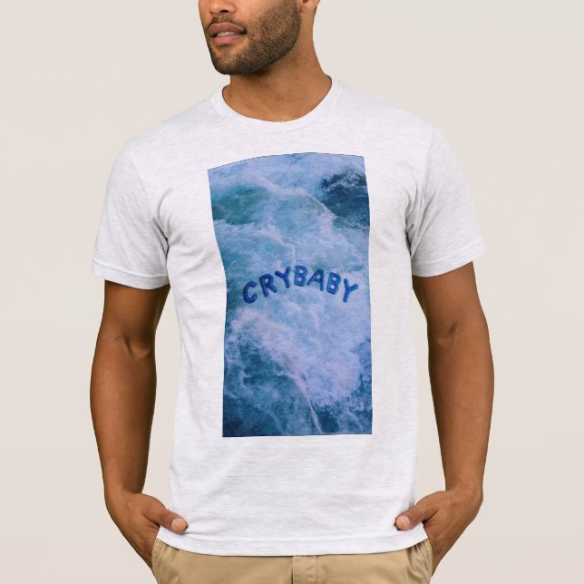 Shirt For Men: Waves never die (Front)