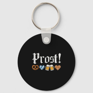 Shirt For Men Women German Flag Prost Vintage Key Ring