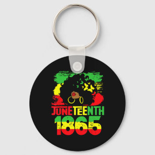 Shirt For Women Juneteenth Black American African Key Ring