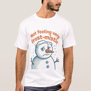 Shirt Funny Snowman Christmas Tee Winter Humor