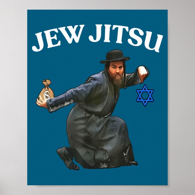 Shirt Jew Jitsu Poster (Front)