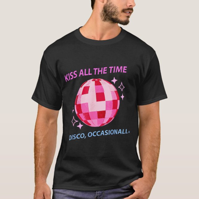Shirt Kiss All Time Disco Occasionally (Front)