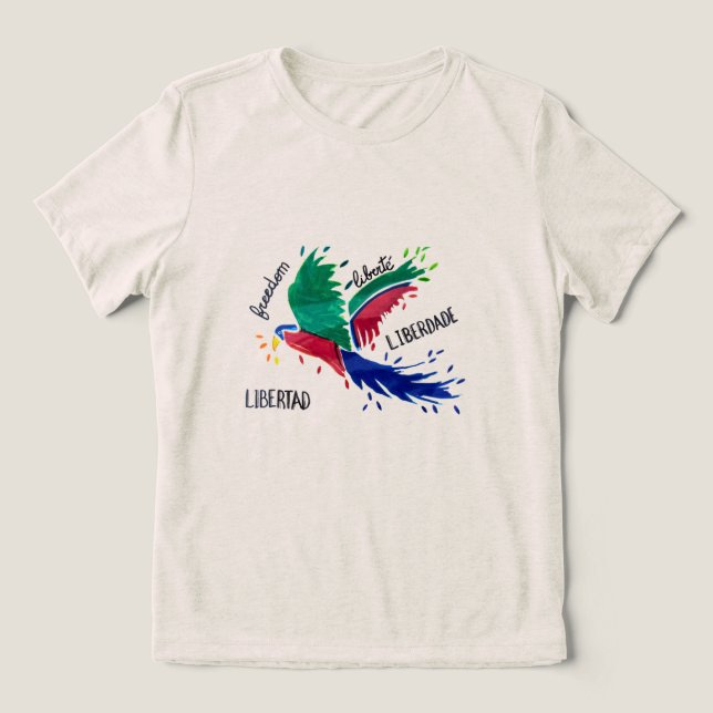 Shirt Liberdade Arara (Copyright) (Design Front)