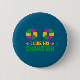 Shirt Like Her King Cakes His 6 Cm Round Badge