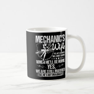 Shirt Mechanic's Wife Mechanic Husband Coffee Mug