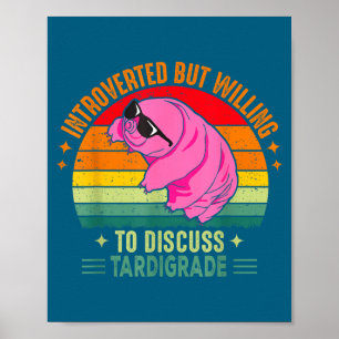 Shirt Microbiology Science Nerd Stem Introvert Poster