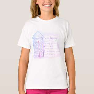 Shirt not Rapunzel quote.