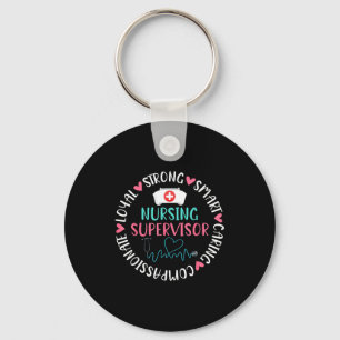 Shirt Nursing Supervisor Caring Nurse Supervisor Key Ring