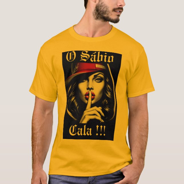 Shirt O Sábio Cala (Front)