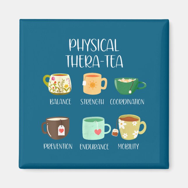 Shirt Physical Therapy Thera Tea Pt Magnet (Front)