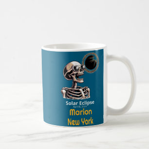 Shirt Skeleton Solar Eclipse Marion York Coffee Mug