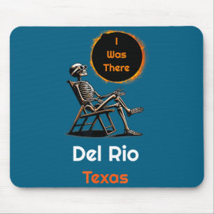 Shirt Solar Eclipse Del Rio Texas Mouse Mat
