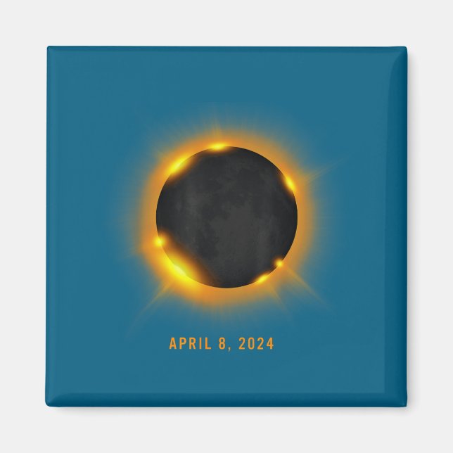 Shirt Solar Eclipse Magnet (Front)