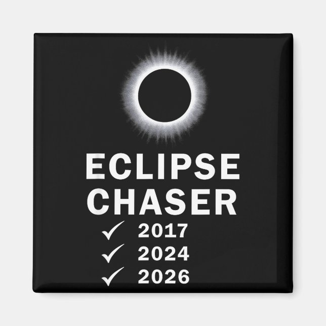 Shirt Solar Eclipse Total Eclipse Magnet (Front)
