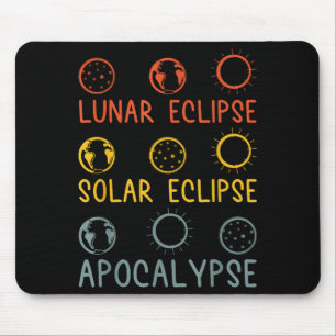 Shirt Solar Lunar Eclipse Apocalypse Celestial Mouse Mat