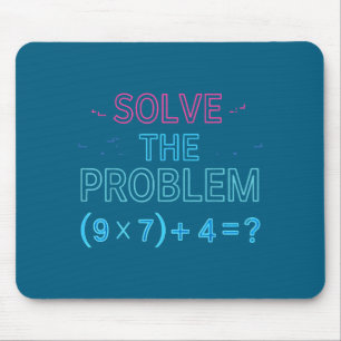 Shirt Solve Problem Math 67 Meme Mouse Mat