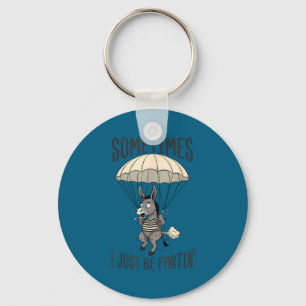 Shirt Sometimes Fartin' Donkey Meme Key Ring