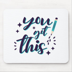 Shirt Test Day Shirt Teacher Student You Got This  Mouse Mat