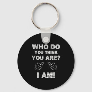 Shirt Think Am Key Ring