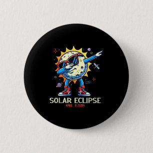 Shirt Total Solar Eclipse Apr 8 6 Cm Round Badge