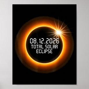 Shirt Total Solar Eclipse Viewing Souvenir Poster