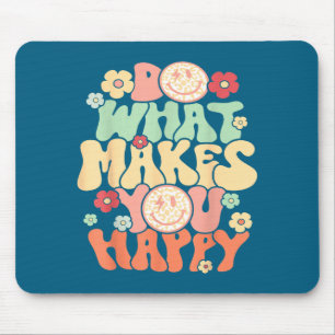 Shirt What Happy Mouse Mat