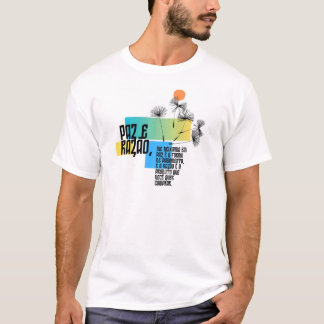 Shirt with phrase