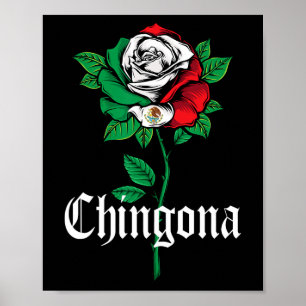 Shirt Women Girl Teen Mexico Mexican American Flag Poster