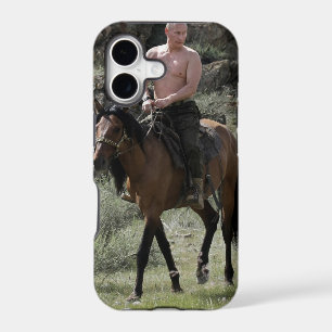 Shirtless Putin Rides a Horse
