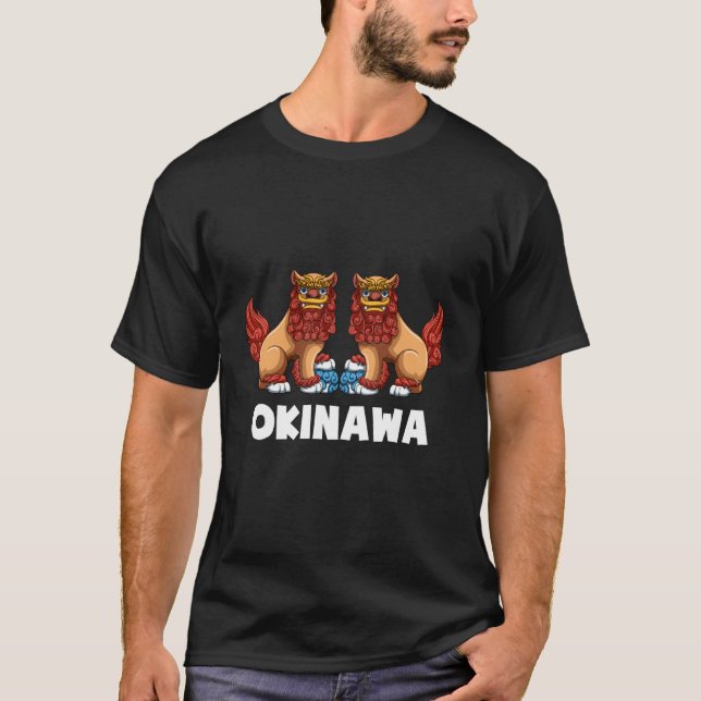 Shisa Dog Okinawa T-Shirt (Front)